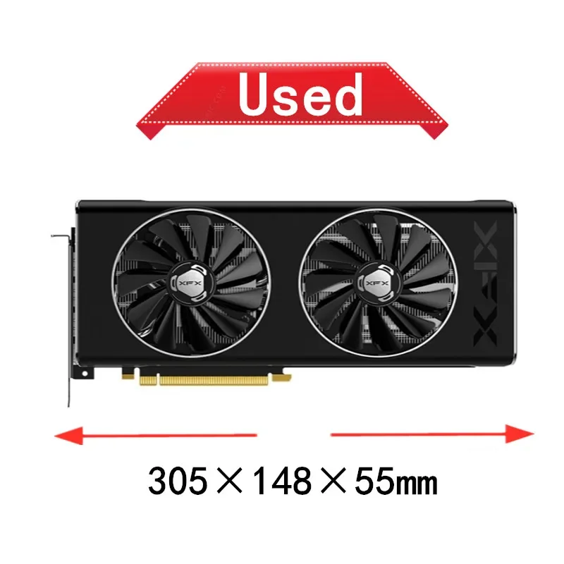بطاقة رسومات XFX RX 5700XT RX5 - مراجعة Rx 5700 Xt 8Gb Video Card وسعره