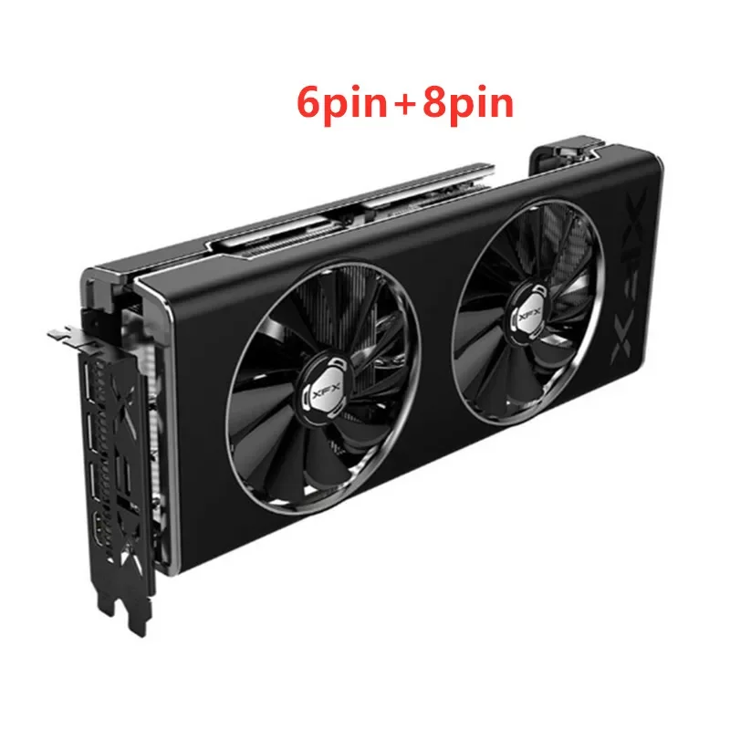 بطاقة رسومات XFX RX 5700XT RX5 - مراجعة Rx 5700 Xt 8Gb Video Card وسعره