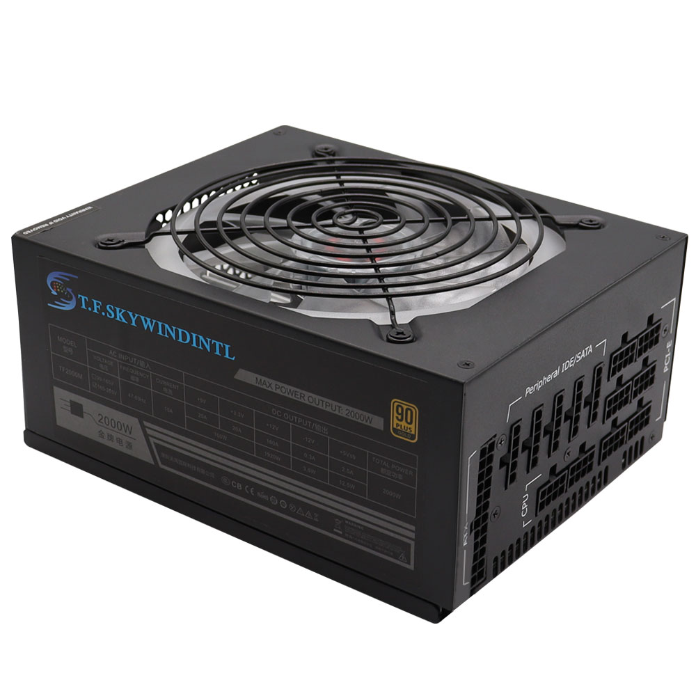جهاز تعدين بتكوين طراز 2000 وا - مراجعة 2000W Atx Mining Power Supply وسعره